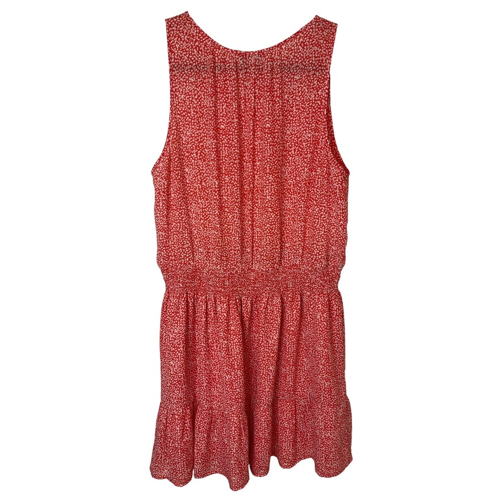 Allison Joy Evereve Dress Halter Coral Preppy Modest Summer Wedding Vacation - Picture 5 of 15